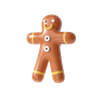 gingerbread man emoji android