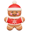 Gingerbread Wearing Sweater