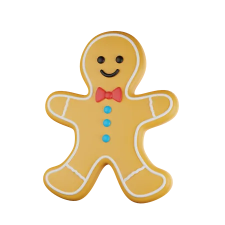 Gingerbreadman  3D Icon