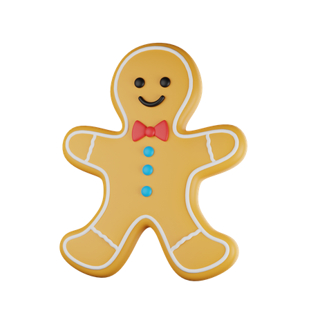 Gingerbreadman  3D Icon