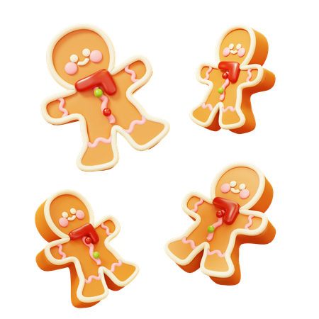 Gingerbreads  3D Icon