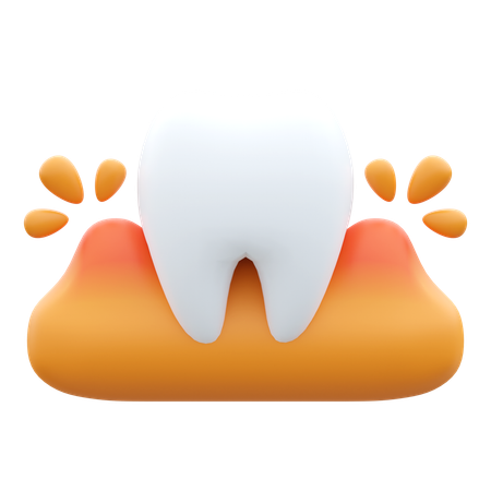 Gingivite  3D Icon