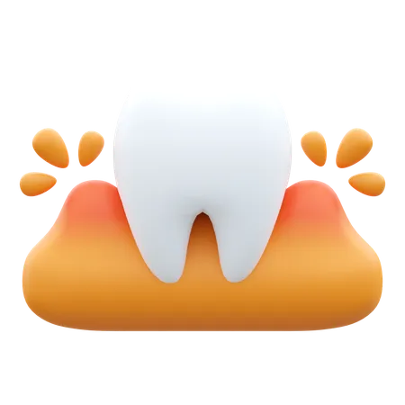 Gingivite  3D Icon