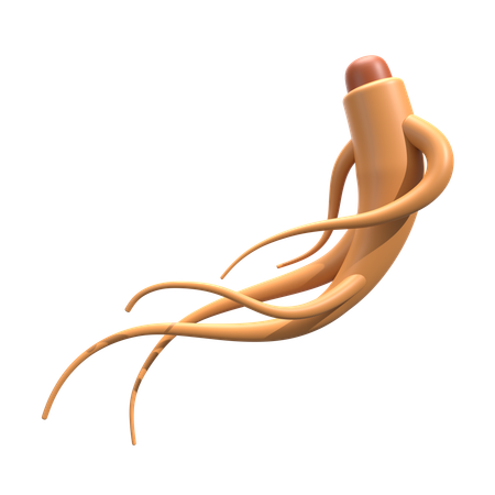 Ginseng  3D Icon