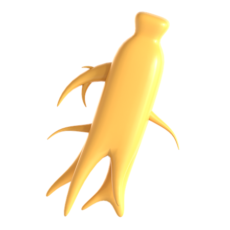 Ginseng  3D Icon