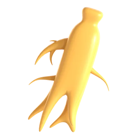 Ginseng  3D Icon