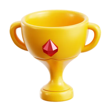 Trofeo di gioco  3D Icon