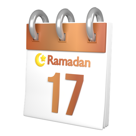 Giorno 17 Ramadan  3D Icon