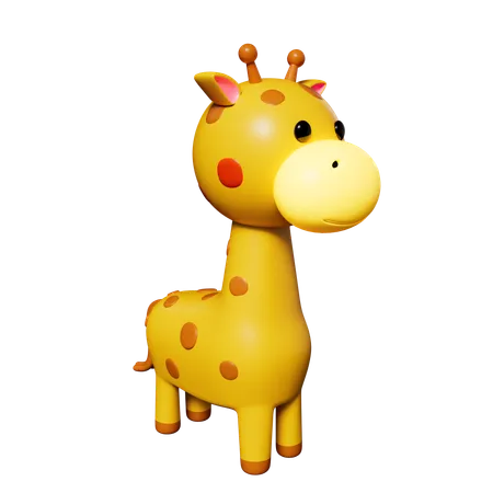 Girafa  3D Icon