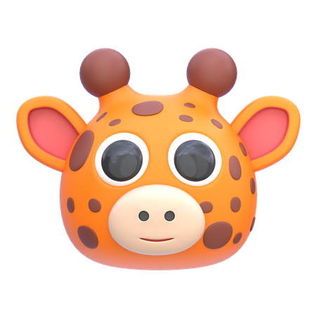 Girafa  3D Icon