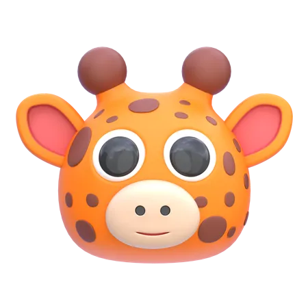 Girafa  3D Icon