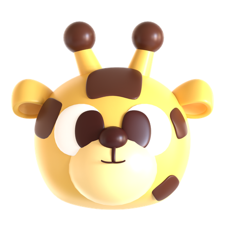 Girafa  3D Icon