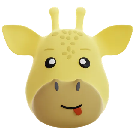 Girafa  3D Icon