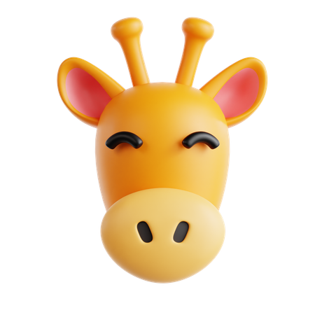 Girafa  3D Icon