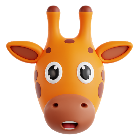 Girafa  3D Icon