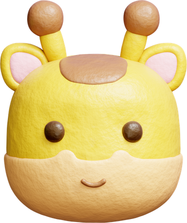 Girafa fofa  3D Icon