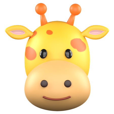 Girafa fofa  3D Icon