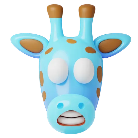 Girafa Fria  3D Icon