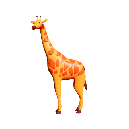 Girafe  3D Icon