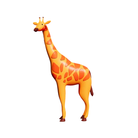 Girafe  3D Icon