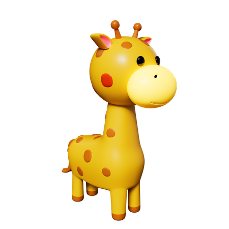 Girafe  3D Icon