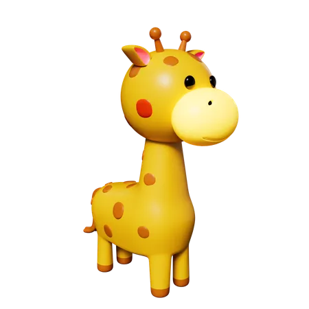 Girafe  3D Icon