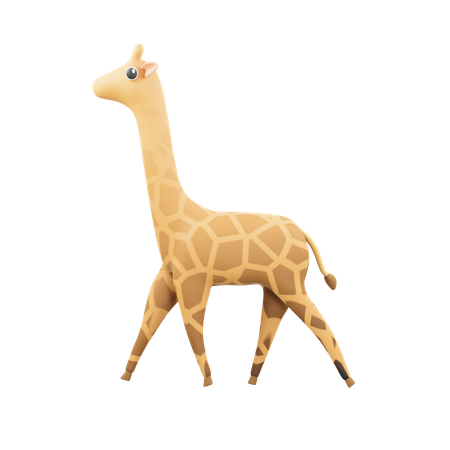 Girafe  3D Icon