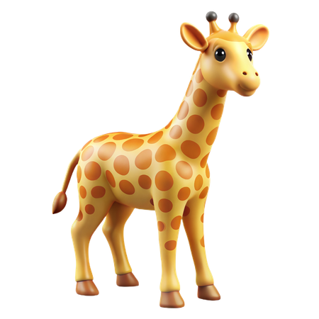 Girafe  3D Icon