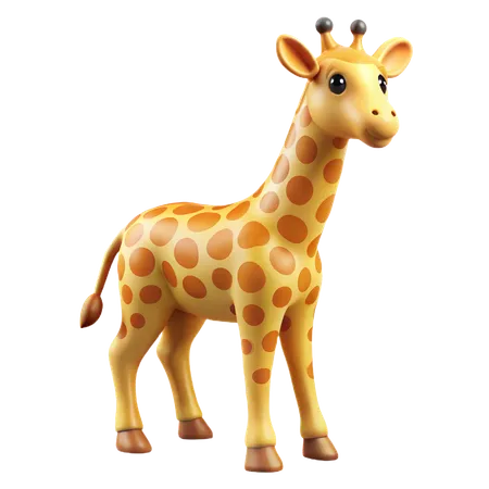 Girafe  3D Icon