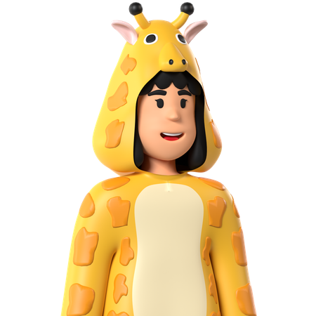 Girafe  3D Icon