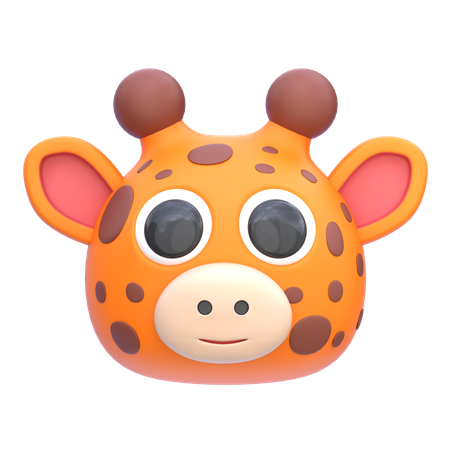 Girafe  3D Icon