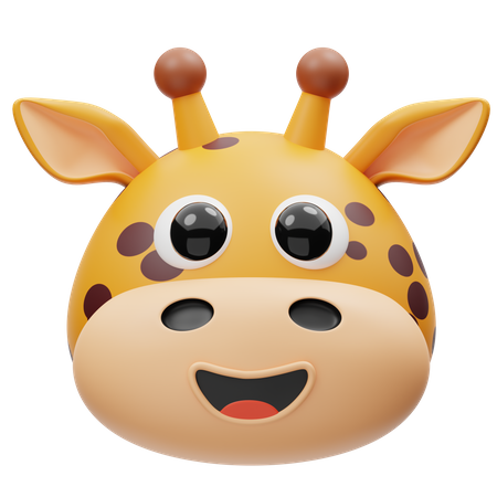 Girafe  3D Icon