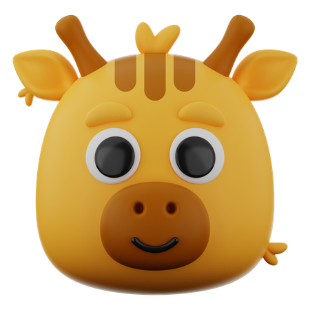 Girafe  3D Icon