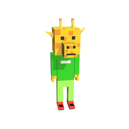 Girafe  3D Icon