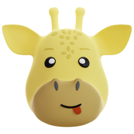 Giraffe  3D Icon