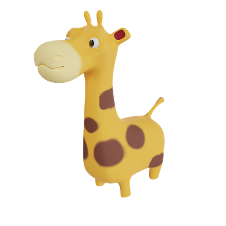 Giraffe  3D Icon