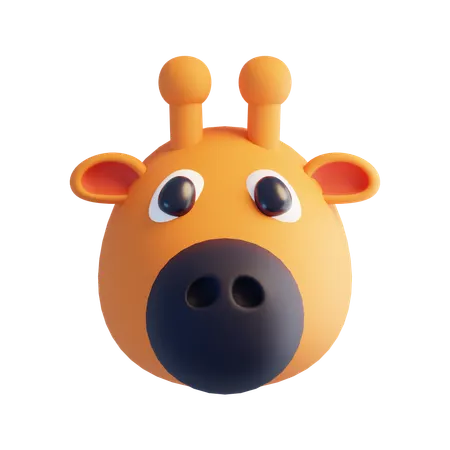 Giraffe  3D Icon
