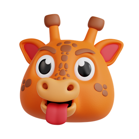 Giraffe  3D Icon