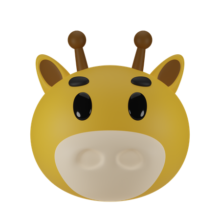 Giraffe  3D Icon