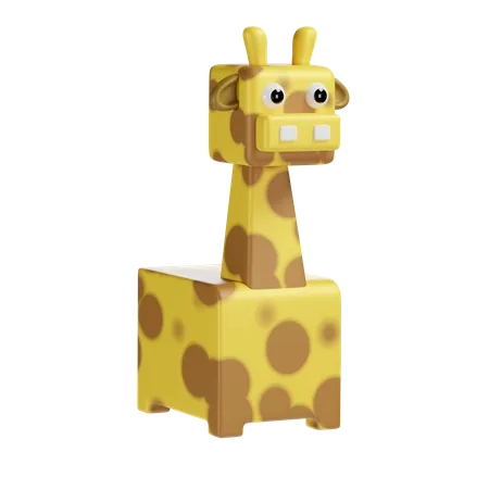 Giraffe  3D Icon