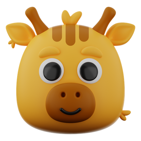 Giraffe 3D Icon