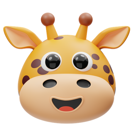 Giraffe  3D Icon