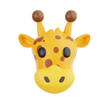 Giraffe Emoji  3D Icon