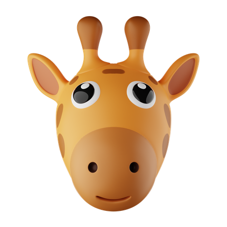 기린 이모티콘  3D Icon