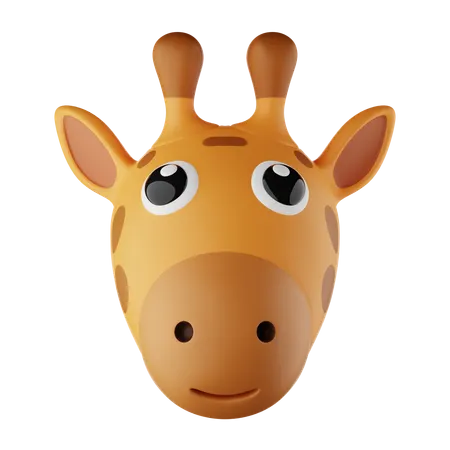 기린 이모티콘  3D Icon
