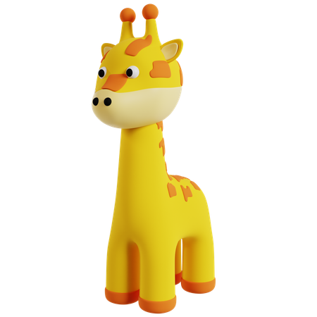 Giraffen-Spielzeugfigur  3D Icon