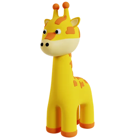 Giraffen-Spielzeugfigur  3D Icon