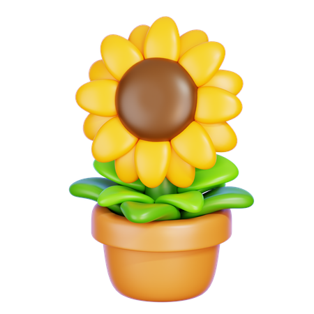 Girasol  3D Icon