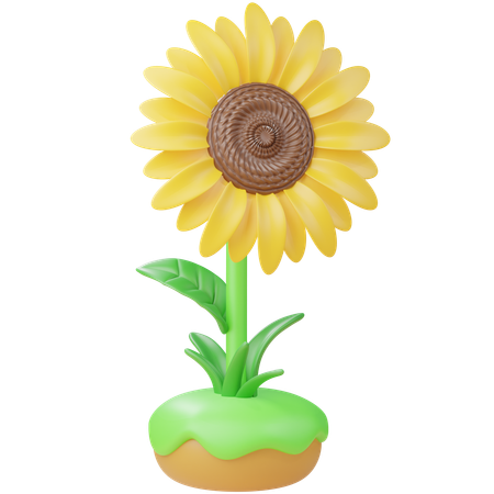 Girasol  3D Icon