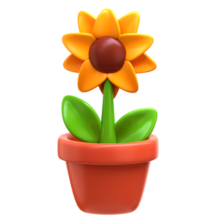 Girasol  3D Icon